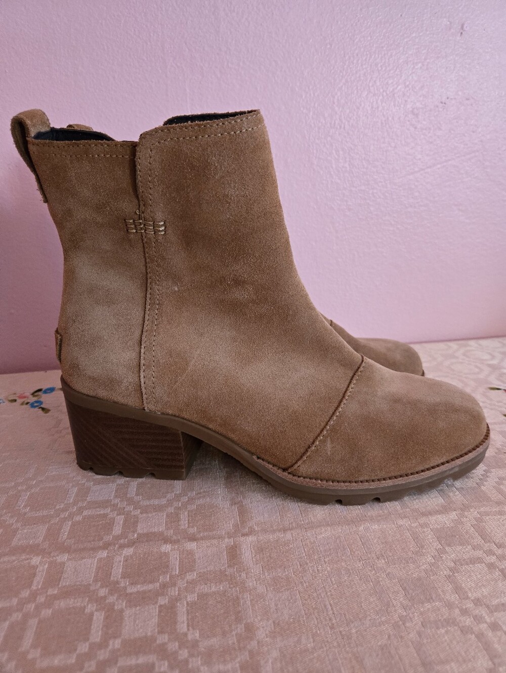 Sorel Women's Suede Ankle Boots - Picture 2 of 8